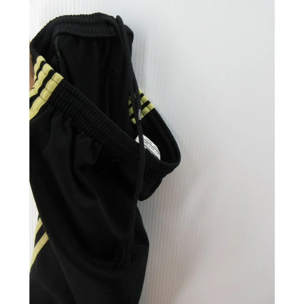 VINTAGE Adidas Pants XS Track Warm Up Trefoil Baggy Ankle Zip 90s Y2K*